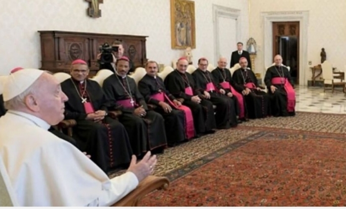 Papa Francisco recebe bispos do Pará no Vaticano